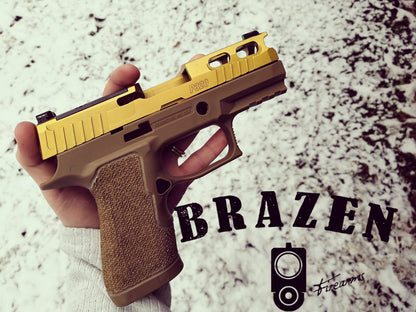 TiN and PVD Coating -  Handgun Slide -